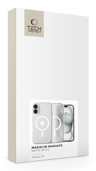 Tech-Protect 5906302311262 mobiltelefon etui 15,5 cm (6.1") Cover Transparent, Hvid