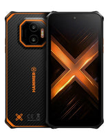 HAMMER Energy X2 5G 6/128 GB 15,5 cm (6.1") Dual SIM Android 15 USB Type-C 6 GB 5000 mAh Sort, Orange