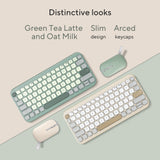ASUS KW100 KEYBOARD/GN/UI/80 tastatur Universel Bluetooth Grøn
