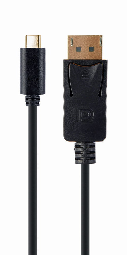 Gembird A-CM-DPM-01 videokabel adapter 2 m USB Type-C DisplayPort Sort