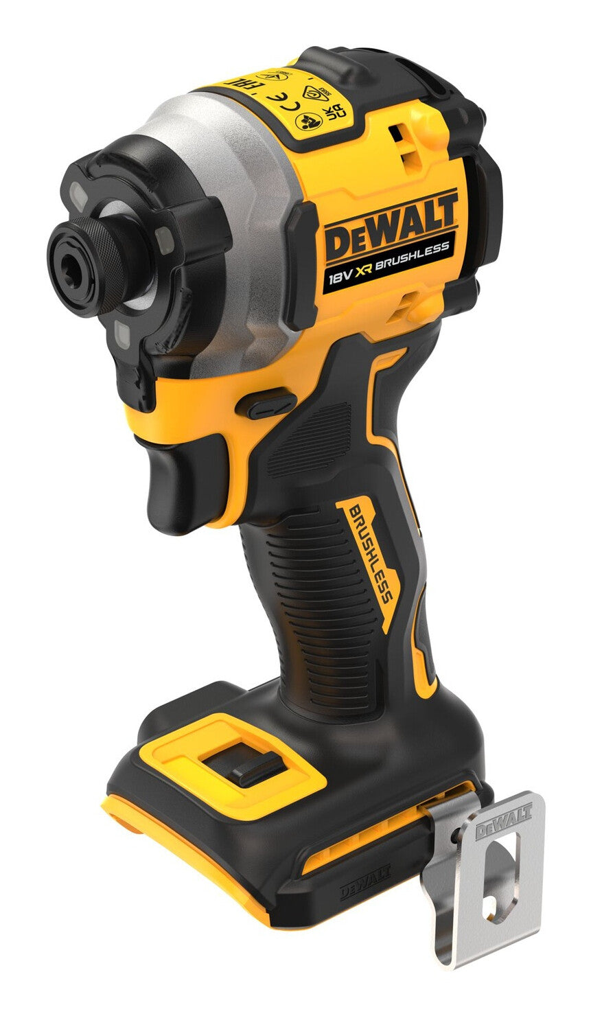 DeWALT DCF850N-XJ elektrisk skruetrækker & slagbor 3250 rpm Sort, Gul