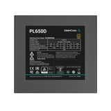 DeepCool PL650D enhed til strømforsyning 650 W 20+4 pin ATX ATX Sort