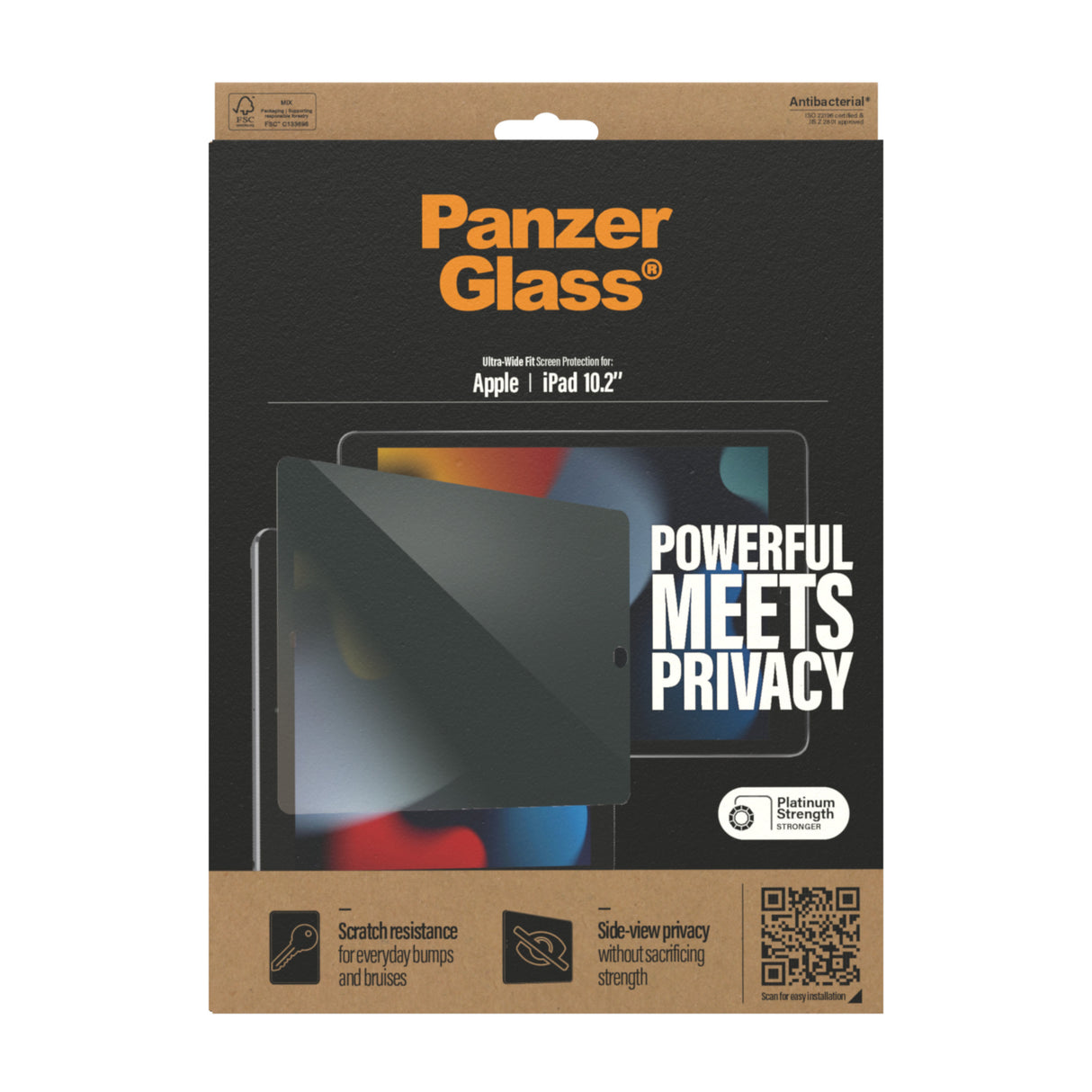 PanzerGlass iPad (2019) 10.2'' Privacy