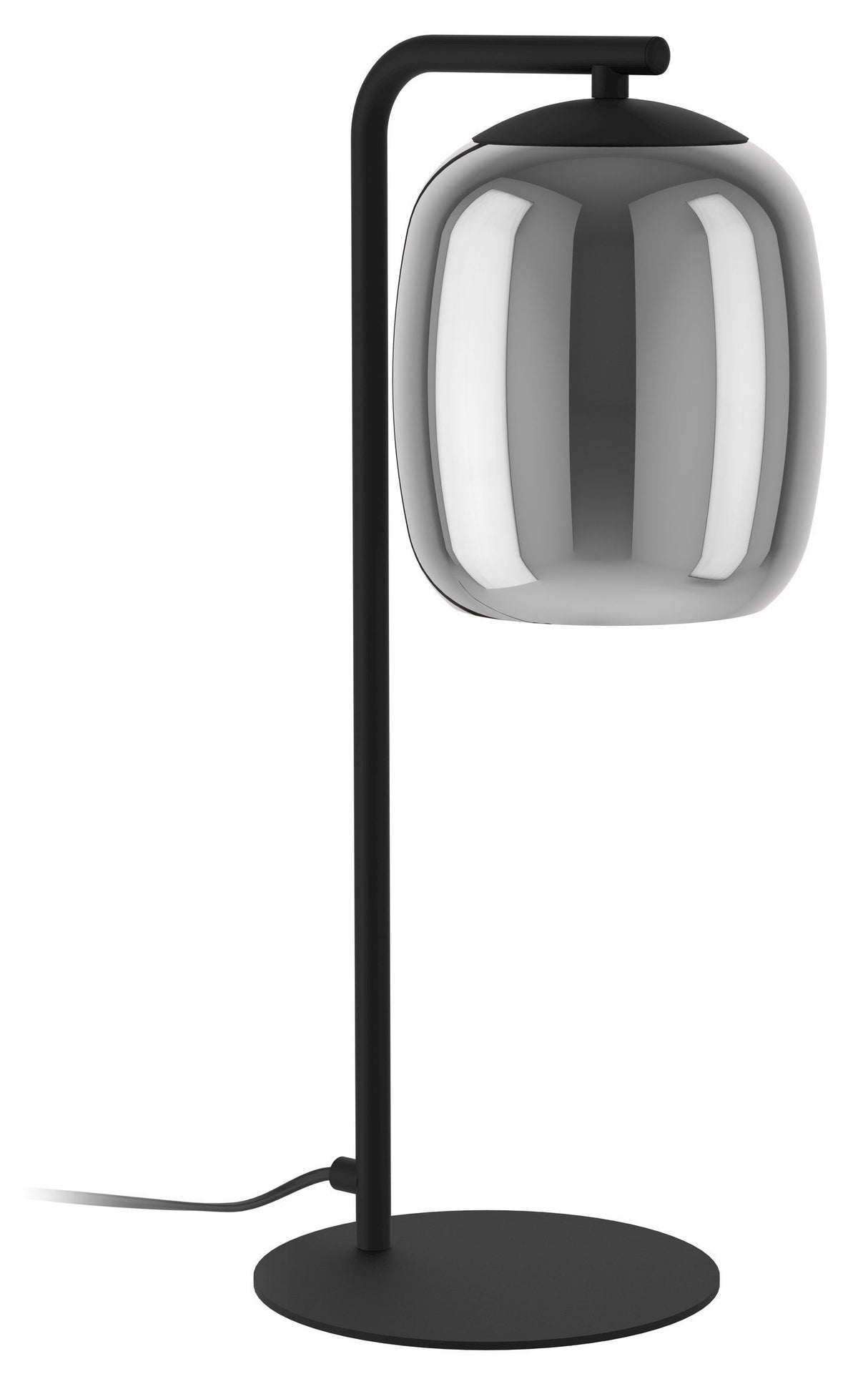 Eglo Ciampino H45 sort/grå bordlampe