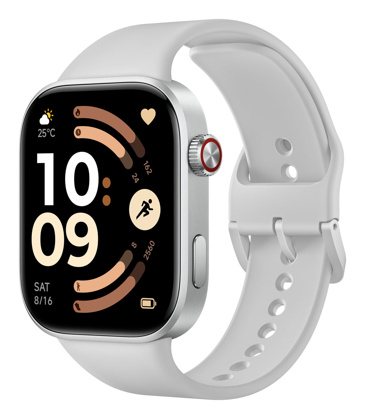 Xiaomi Watch 6 5,26 cm (2.07") AMOLED 46 mm Digital 432 x 514 pixel Berøringsskærm Sølv