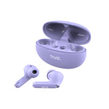 Trust Yavi Headset True Wireless Stereo (TWS) I ørerne Opkald/musik USB Type-C Bluetooth Lilla