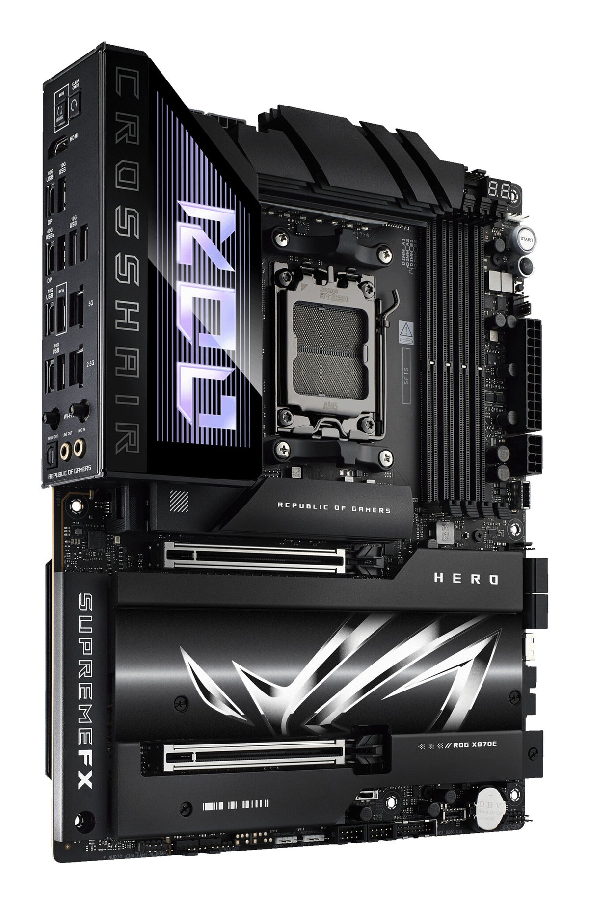 ASUS ROG CROSSHAIR X870E HERO AMD X870E Socket AM5 ATX