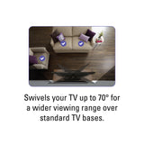 SANUS FTVS1 tv-beslag 165,1 cm (65") Sort