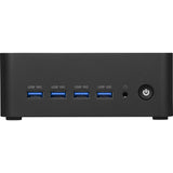 MSI Cubi Z AI 8M-004BEU Terning Sort 8945HS AMD SoC 4,1 GHz Indbyggede højttaler(e)