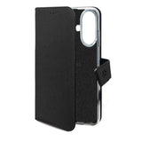 Celly WALLY mobiltelefon etui 17 cm (6.7") Tegnebogsetui Sort