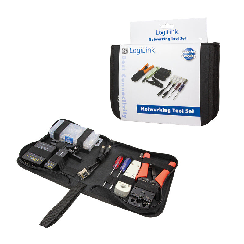LogiLink Networking Tool Set Bag Værktøj/tester kit til netværk
