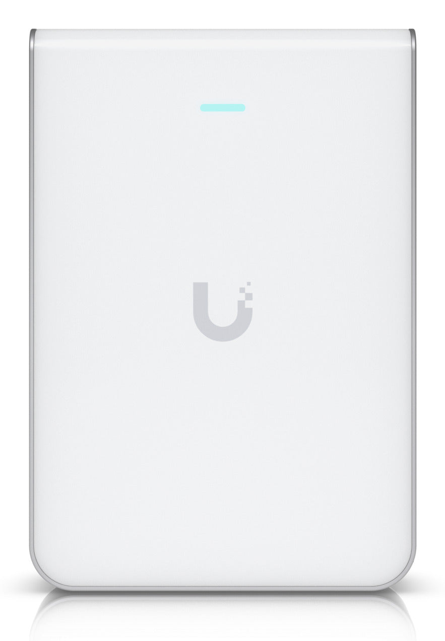 Ubiquiti Unifi U7 Pro Wall Adgangspunkt 2,4/5/6 GHz WiFi 7 Hvid