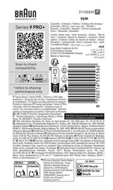 Braun Series 9 96M Barberingshoved