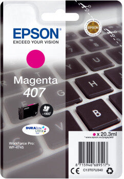 Epson WF-4745 blækpatron 1 stk Original Højt (XL) udbytte Magenta