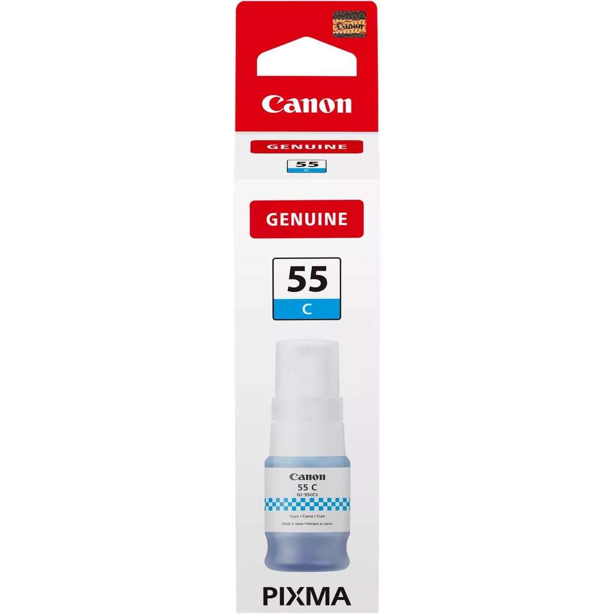 Canon GI-55C blækpatron 1 stk Original Blå