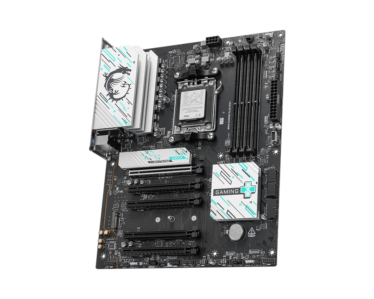 MSI B840 GAMING PLUS WIFI bundkort AMD B840 Sokkel AM5 ATX