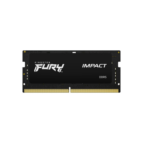 Kingston FURY Impact DDR5  16GB 4800MHz CL38  On-die ECC SO-DIMM  262-PIN