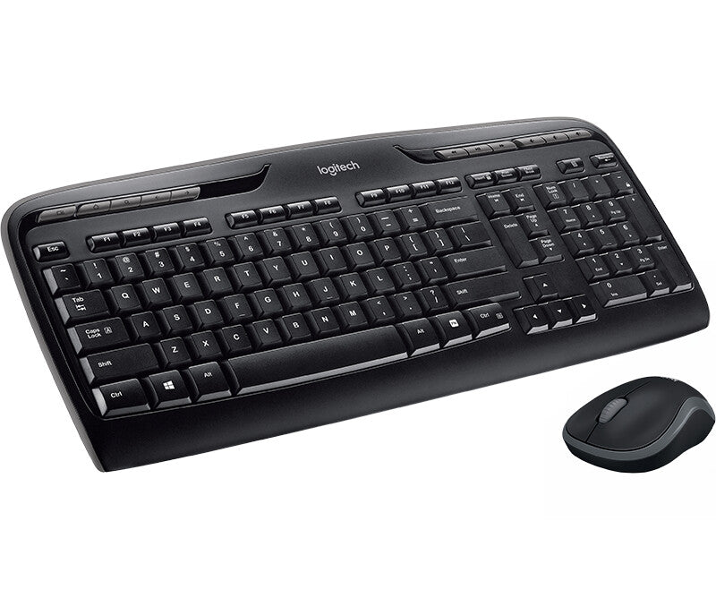 Logitech MK330 tastatur Mus inkluderet Kontor RF trådløst QWERTY Nordisk