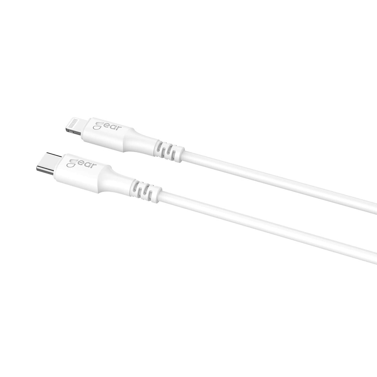 Gear Ladekabel USB-C til Lightning 2m Hvid MFI C94