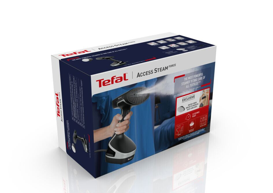 Tefal Acces Steam Force DT8270 Håndholdt beklædningsdamper 0,2 L 2000 W Sort