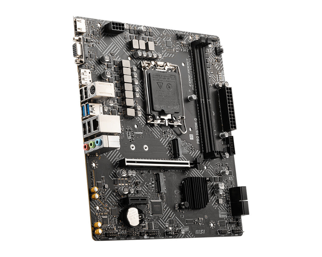 MSI PRO H610M-G bundkort Intel H610 LGA 1700 micro ATX