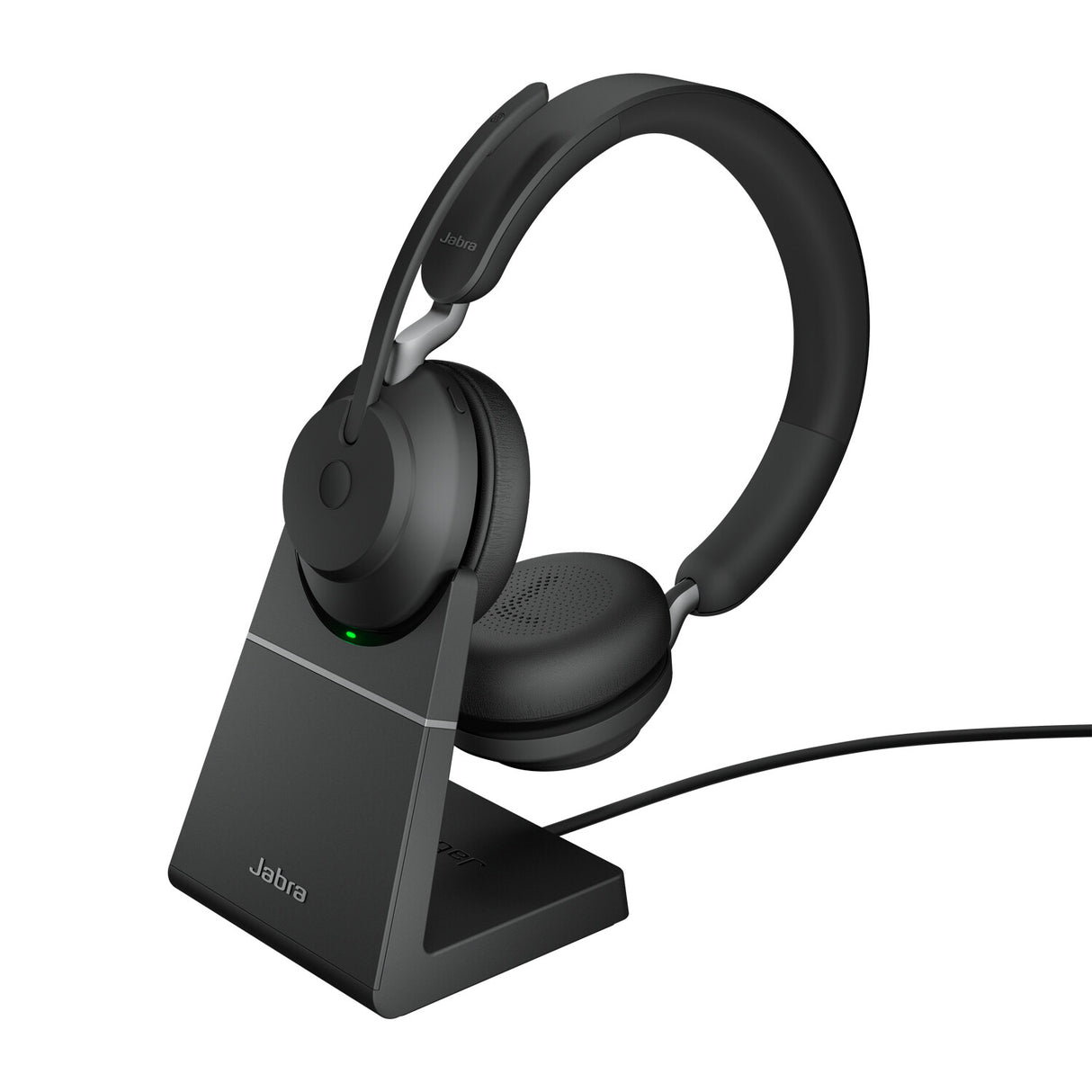 Jabra Evolve2 65 Headset Trådløs Kontor/Callcenter USB Type-A Bluetooth Opladningsstativ
