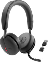 DELL WL5024 Headset Kabel & trådløs Luftfart/flyveledelse USB Type-C Bluetooth Sort