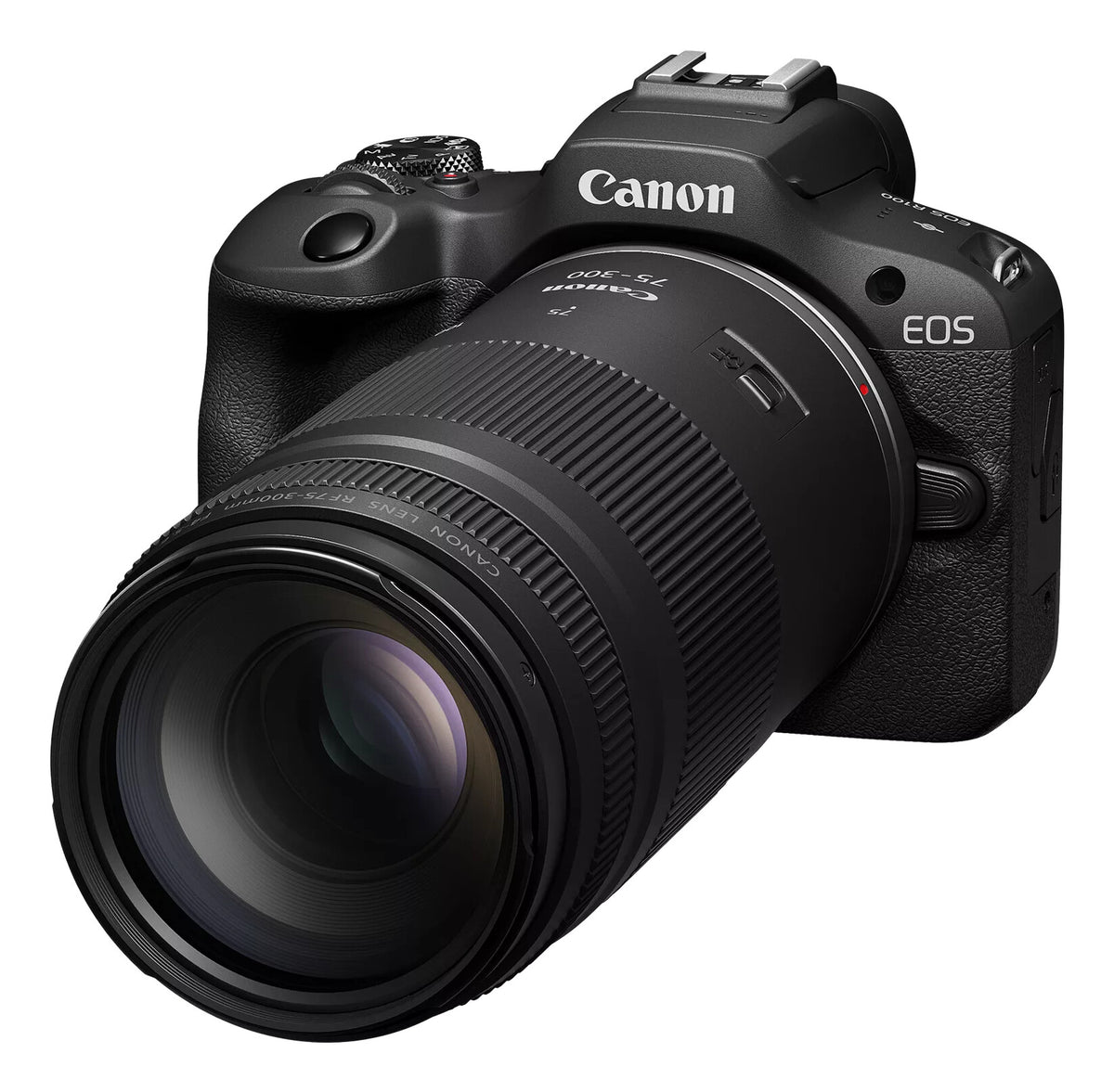 Canon RF 75-300 mm F4-5.6 Cropped frame(APS-C) camera Zoomlinse Sort