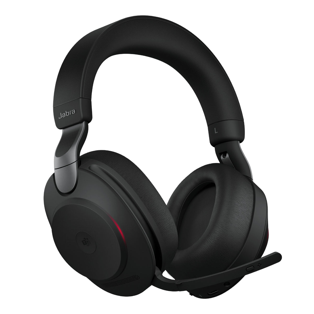 Jabra Evolve2 85 Headset Trådløs Kontor/Callcenter USB Type-C Bluetooth Sort