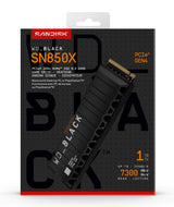 WD_BLACK SN850X NVMe SSD SSD WDS100T2XHE 1TB M.2 PCI Express 4.0 x4 (NVMe)