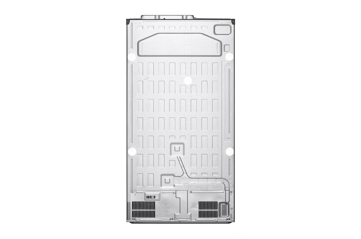 LG GSJV70MBLE side-by-side køle-fryseskab Fritstående 635 L Rustfrit stål
