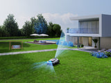 Ecovacs GOAT A1600 LiDAR PRO EU Robot plæneklipper Batteri Sort, Hvid