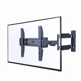 Gembird WM-55ST-02 tv-beslag 139,7 cm (55") Sort