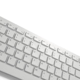DELL KM5221W-WH tastatur Mus inkluderet Kontor RF trådløst QWERTY US International Hvid
