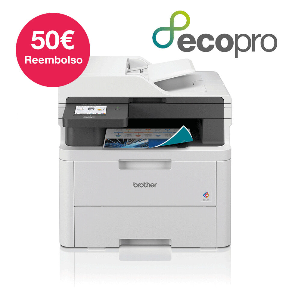 Brother DCP-L3560CDW Multifunktionsprinter LED A4 600 x 2400 dpi 26 sider pr. minut Wi-Fi