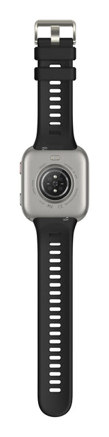 Amazfit Bip Max 5,26 cm (2.07") AMOLED Digital 432 x 514 pixel Berøringsskærm Sølv Wi-Fi GPS (satellit)