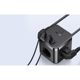 Baseus PowerCombo Universel Sort Vekselstrøm Indendørs