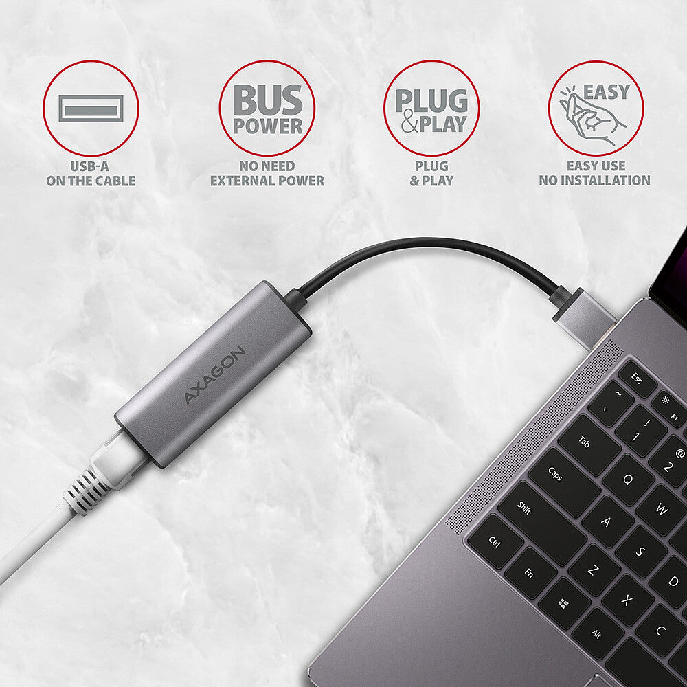 Axagon ADE-25R netværkskort Ethernet 2500 Mbit/s