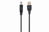 Gembird 4.5m USB 2.0 A/B M USB-kabel 4,5 m USB A USB B Sort
