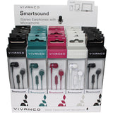 Vivanco 38899 hovedtelefoner/headset Ledningsført I ørerne Opkald/musik Flerfarvet