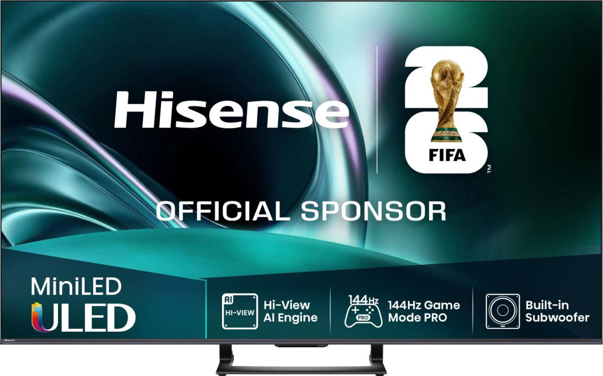 Hisense 50U7Q 127 cm (50") 4K Ultra HD Smart TV Wi-Fi Sort 450 cd/m²