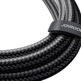 JOYROOM SA21-1T2 USB-kabel 1,5 m USB C 2 x USB C 100 W Sort