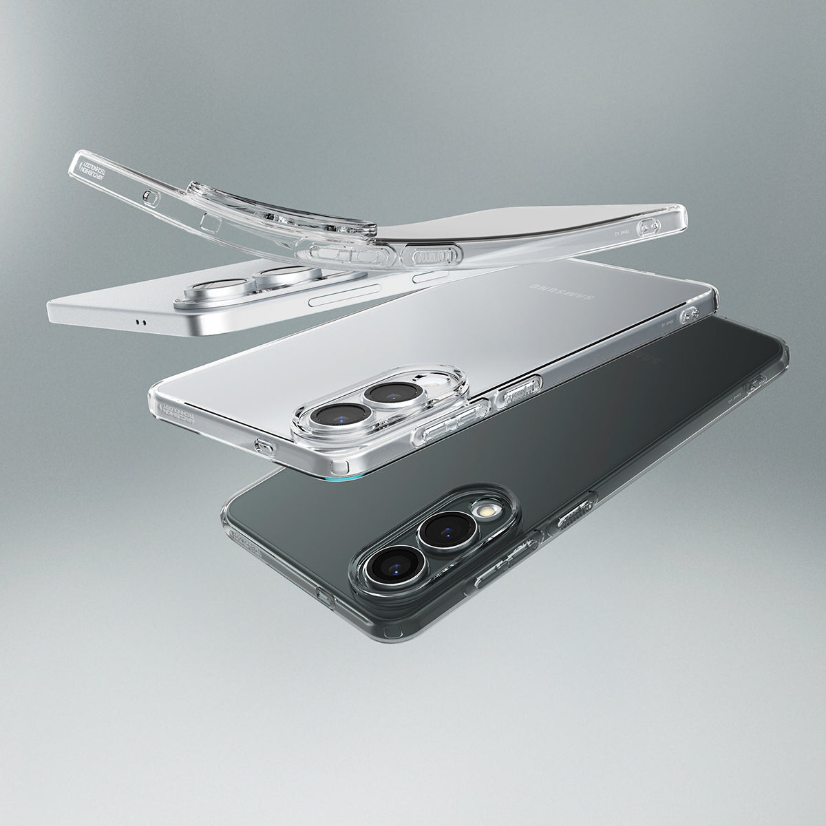 Spigen Liquid Crystal mobiltelefon etui 17 cm (6.7") Cover Transparent