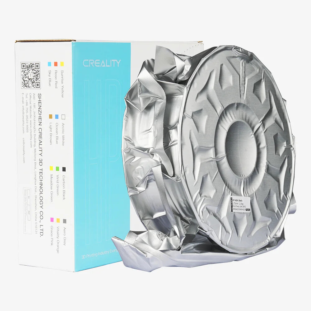 Creality 3301100002 3D print materiale Acrylonitril styren-acrylat (ASA) Sort 1 kg