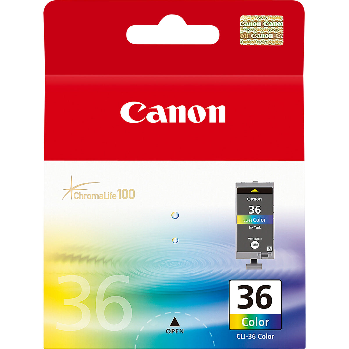 Canon 1511B001 blækpatron 1 stk Original Standard udbytte Blå, Magenta, Gul