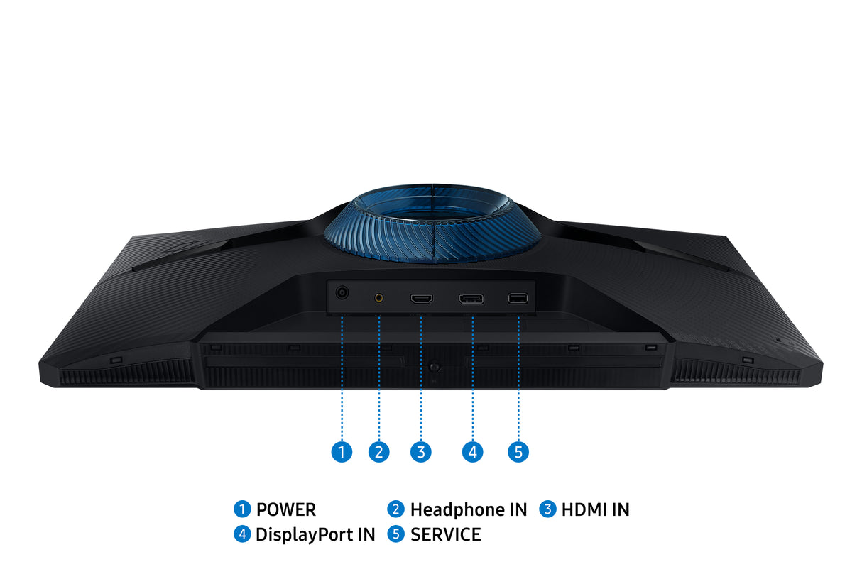 Samsung Odyssey G3 S24DG300EU 24 1920 x 1080 (Full HD) HDMI DisplayPort 180Hz Pivot Skærm