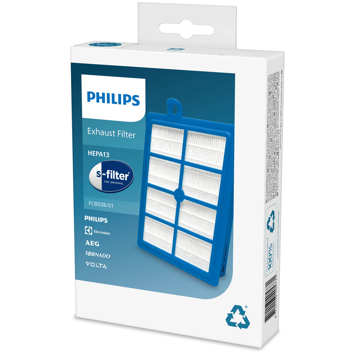 Philips s-filter® støvfilter