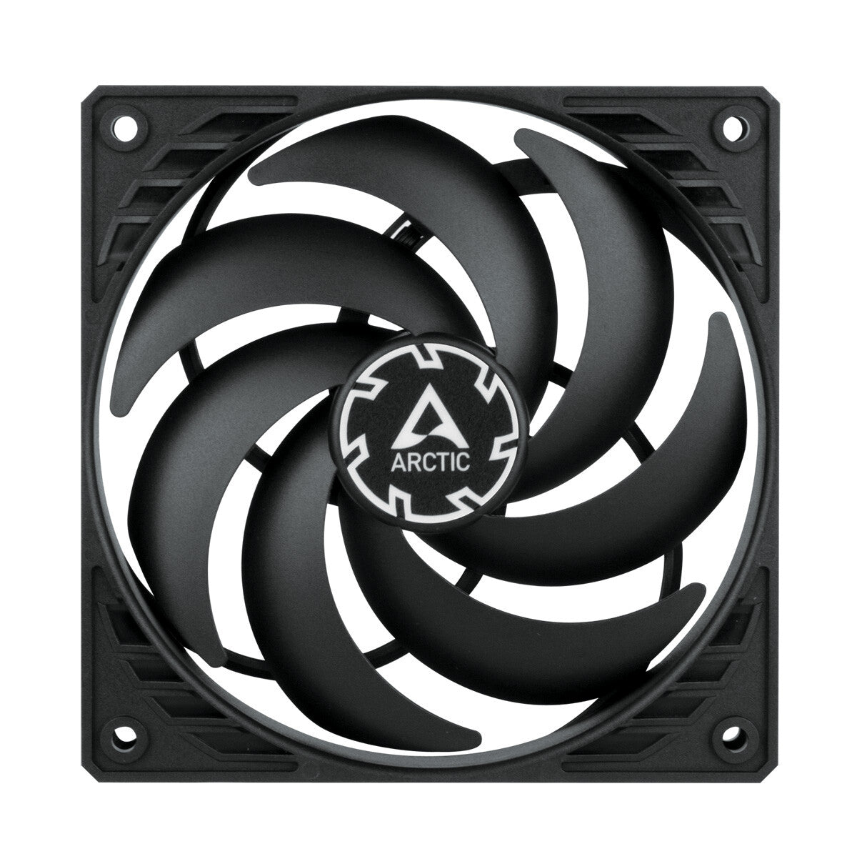 ARCTIC P12 Slim PWM PST Computerkabinet Ventilator 12 cm Sort 3 stk