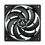 ARCTIC P12 Slim PWM PST Computerkabinet Ventilator 12 cm Sort 3 stk