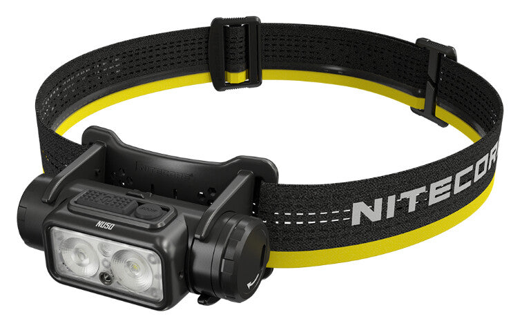 Nitecore NU50 lommelygte Sort, Gul Hovedbånd lommelygte LED